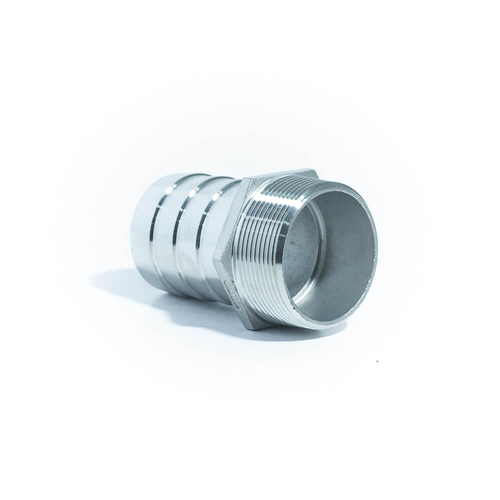 ACI-7DR Espig�o Redu��o Macho Sextavado A�o Inox 304