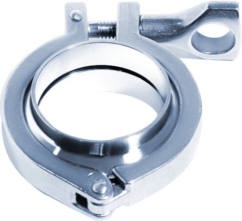 Uni�o Tri-Clamp TC Curta A�o Inox 304 para Solda Tubo OD Veda��o Buna-N ACS-UCTC