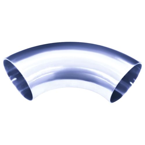 Curva 90 Graus A�o Inox 304/L para Solda Tubo OD Raio Longo Linha Sanit�ria ACS-90OD