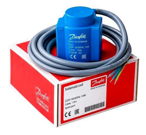 Bobina Solenoide Danfoss BF024BS 24 Vca 60 Hz IP67 com Cabo 1 m 018F6265 Original