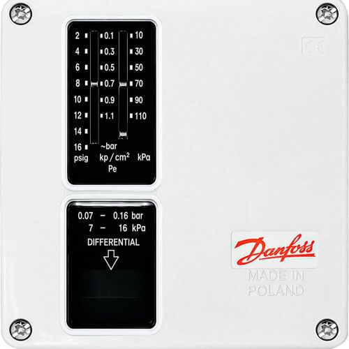 Pressostato Danfoss RT 112 0,1-1,1 bar G3/8 SPDT 017-519166 Original