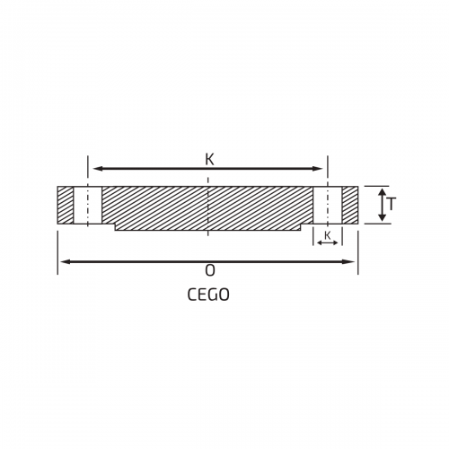 ACF-04A Flange Cego A�o Inox 316L ANSI B16.5 150LBS RF