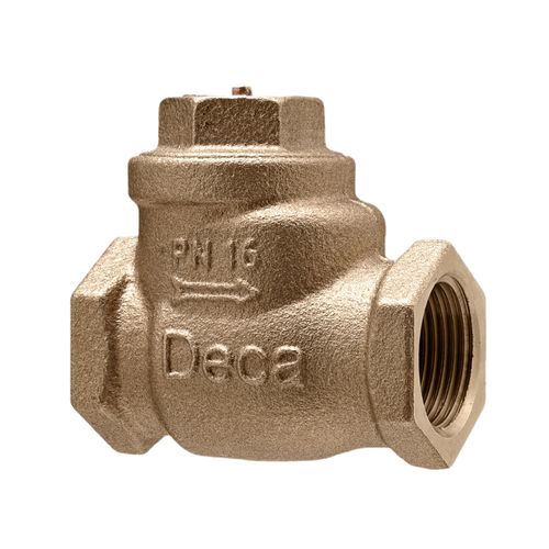 V�lvula de Reten��o com Portinhola Bronze Deca/Mipel FIG 053 Anel de Veda��o 1/2" a 4" BSP/NPT PN16 - Original