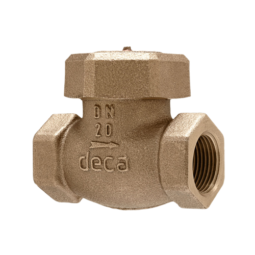 V�lvula de Reten��o Horizontal Bronze Deca/Mipel FIG 046 Disco e Sede Inox 1/2