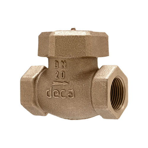 V�lvula de Reten��o Horizontal Bronze Deca/Mipel FIG 044 Disco Renov�vel 1/2" a 2" BSP PN25 - Original