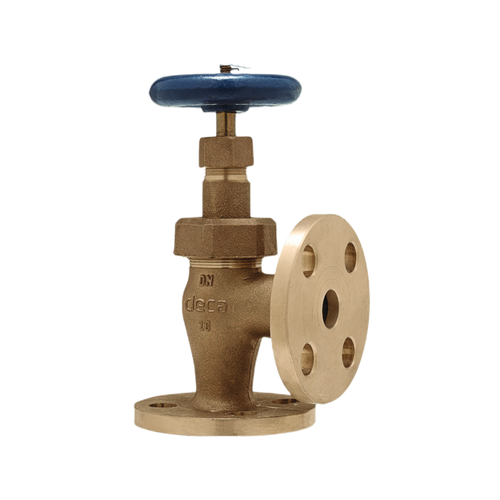 V�lvula Angular Bronze Deca/Mipel FIG 030 Disco Met�lico 1/2" a 2" Flangeada ANSI B16.24 PN20 - Original