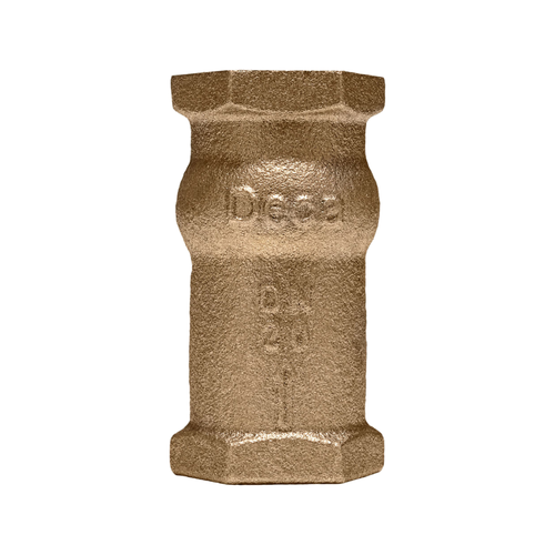 V�lvula de Reten��o Vertical Bronze Deca/Mipel FIG 447 Anel de Veda��o 1/2