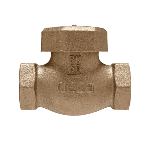 V�lvula de Reten��o Horizontal Bronze Deca/Mipel FIG 460 1/2" a 2" BSP/NPT PN50 - Original