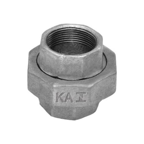 Uni�o Assento Ferro F�mea/F�mea Galvanizado 150 Rosca BSP