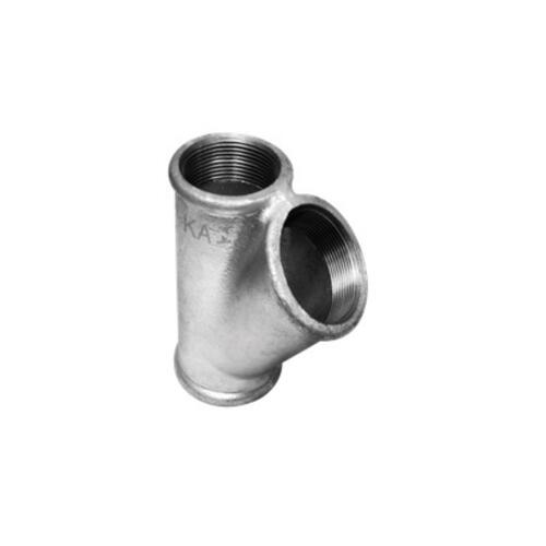 TEE 45 Graus Galvanizado 150lbs Rosca BSP