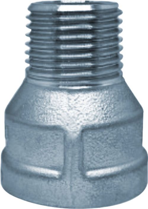 ACI-12AR Luva de Redu��o A�o Inox 304 Rosca Macho F�mea BSP