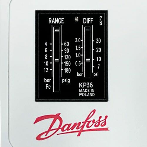 PRESSOSTATO DANFOSS KP36 060-122166 / 4-12 BAR Original