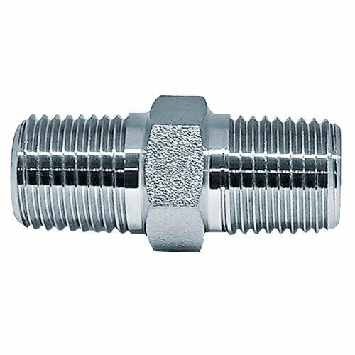 AC3-72 Niple Duplo A�o Inox 304/L 3000# A182 Rosca NPT