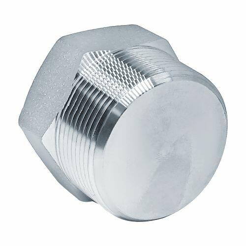 Plug Buj�o A�o Inox 304/L Classe 3000 ASTM A182 Rosca NPT AC3-8B