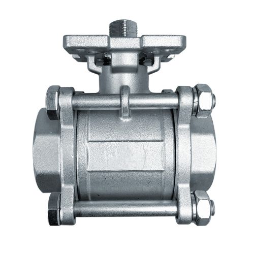 ACI-V31B V�lvula Esfera Tripartida 300# Passagem Plena CPTFE B.ISO TI304