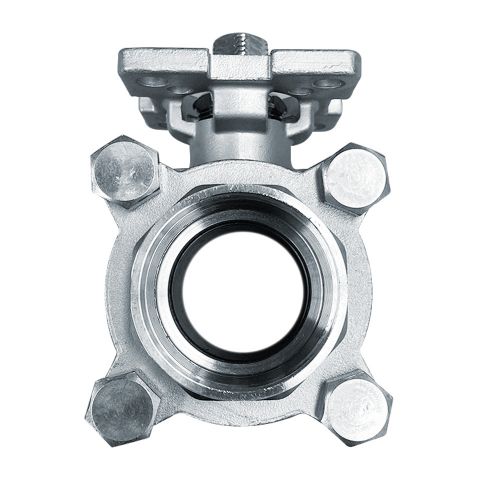 ACI-V31B V�lvula Esfera Tripartida 300# Passagem Plena CPTFE B.ISO TI304