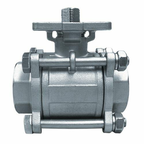 ACI-V31B V�lvula Esfera Tripartida 300# Passagem Plena CPTFE B.ISO TI304