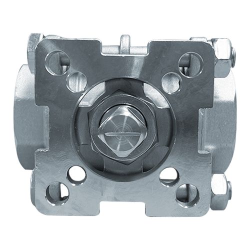 ACI-V31B V�lvula Esfera Tripartida 300# Passagem Plena CPTFE B.ISO TI304
