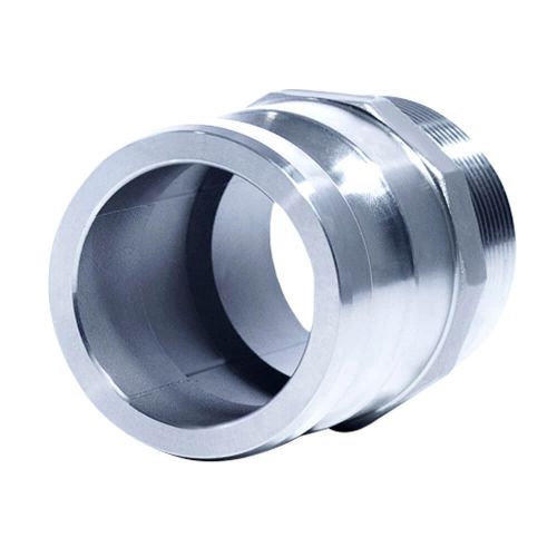 UV-F Engate R�pido Acoplador A�o Inox 316 Rosca Macho Tipo Camlock