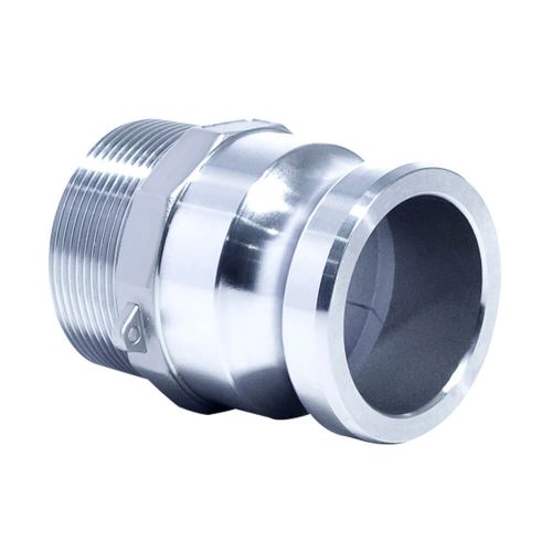 UV-F Engate R�pido Acoplador A�o Inox 316 Rosca Macho Tipo Camlock