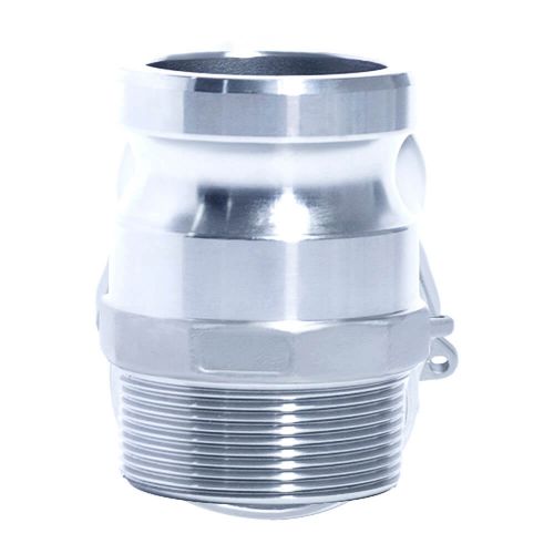 UV-F Engate R�pido Acoplador A�o Inox 316 Rosca Macho Tipo Camlock