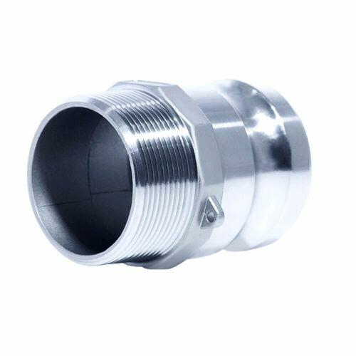 UV-F Engate R�pido Acoplador A�o Inox 316 Rosca Macho Tipo Camlock