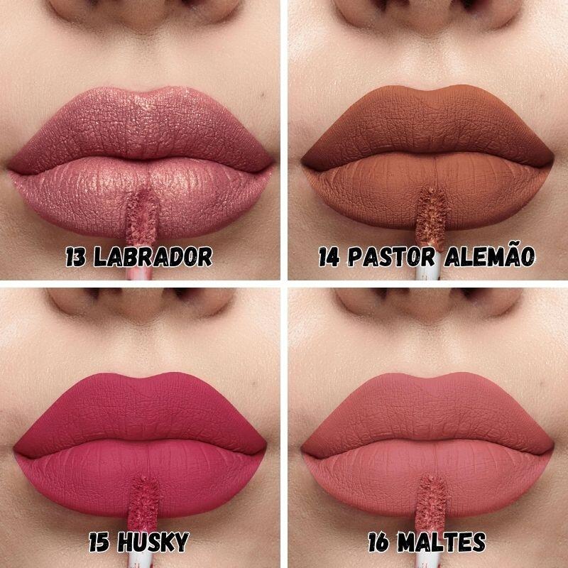 Batom Líquido Matte Dog Loves - Vizzela