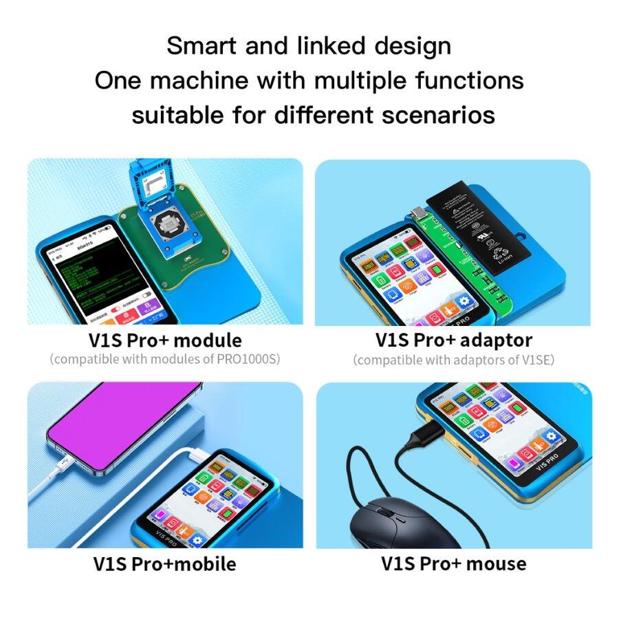 JCID V1S - iPhone修理用多機能プログラマー Comprar Programador JCID V1S Pro + V1SE Adaptor - a partir de R