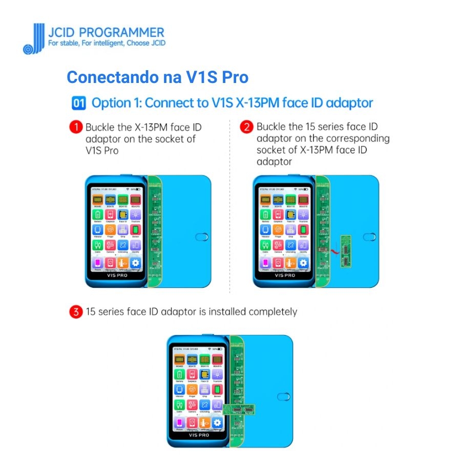 Comprar Placa Expansão JCID Convert 13 to 15 Series Face ID R&W