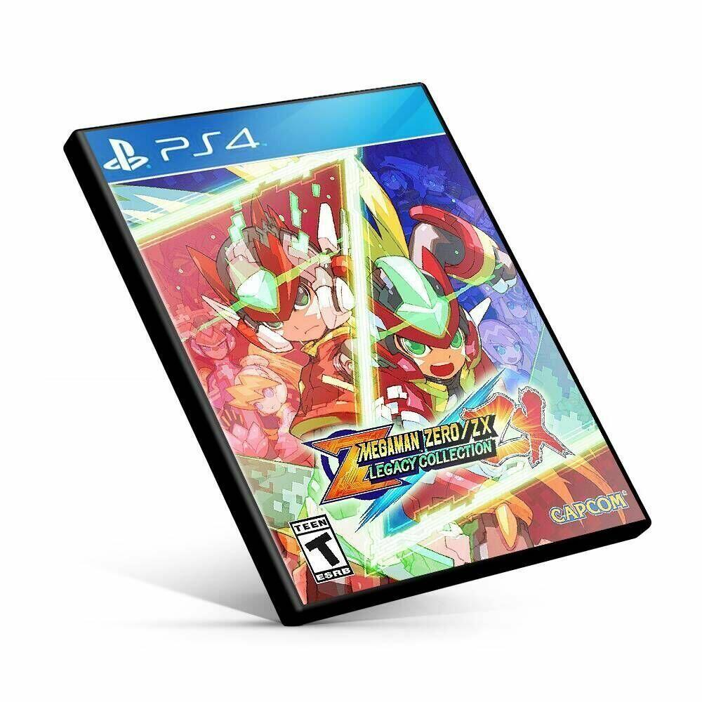 PS4 ソフト Comprar Mega Man Zero/ZX Legacy Collection - Ps4 - de R$87,95 a R