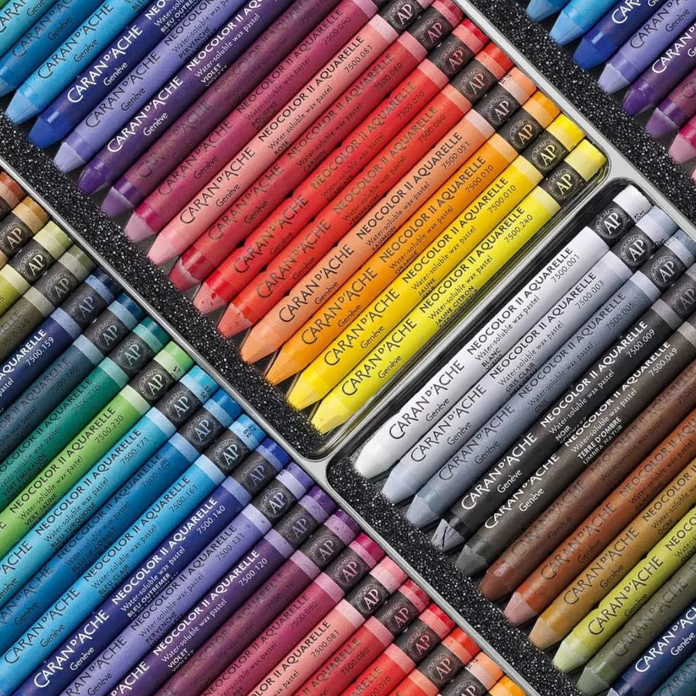 Comprar Giz Pastel Aquarelável Caran D'ache Neocolor II C/84