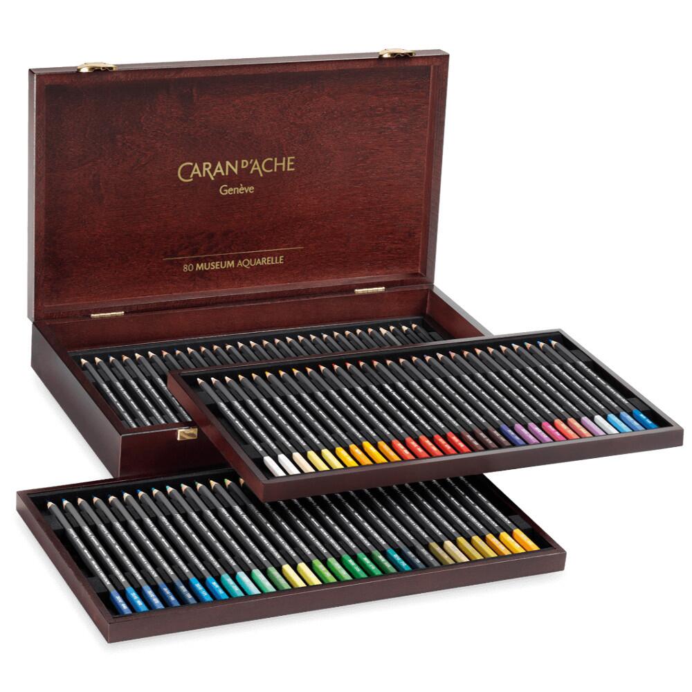 Comprar Lápis de Cor Aquarelável Caran D'Ache Museum 76 Cores Caixa