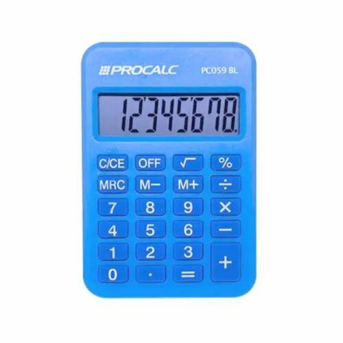 Normal Procalc Comprar Calculadora Pessoal Procalc 8 Dígitos PC059 Azul - a partir de ...