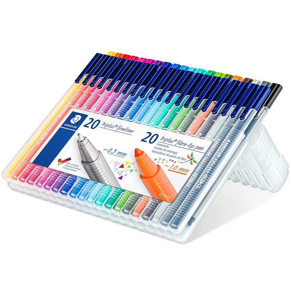 Comprar Kit Caneta Fineliner Staedtler Triplus + Color com 40