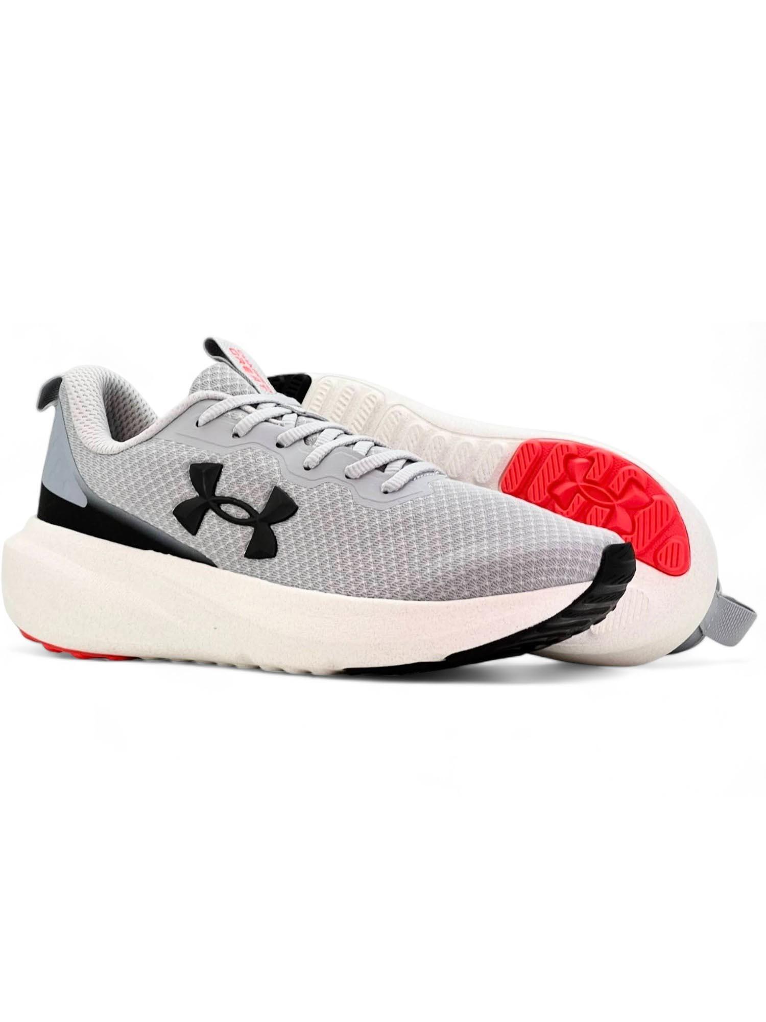 Tênis de Corrida Masculino Under Armour Charged Great - ModGray/Bela/Black
