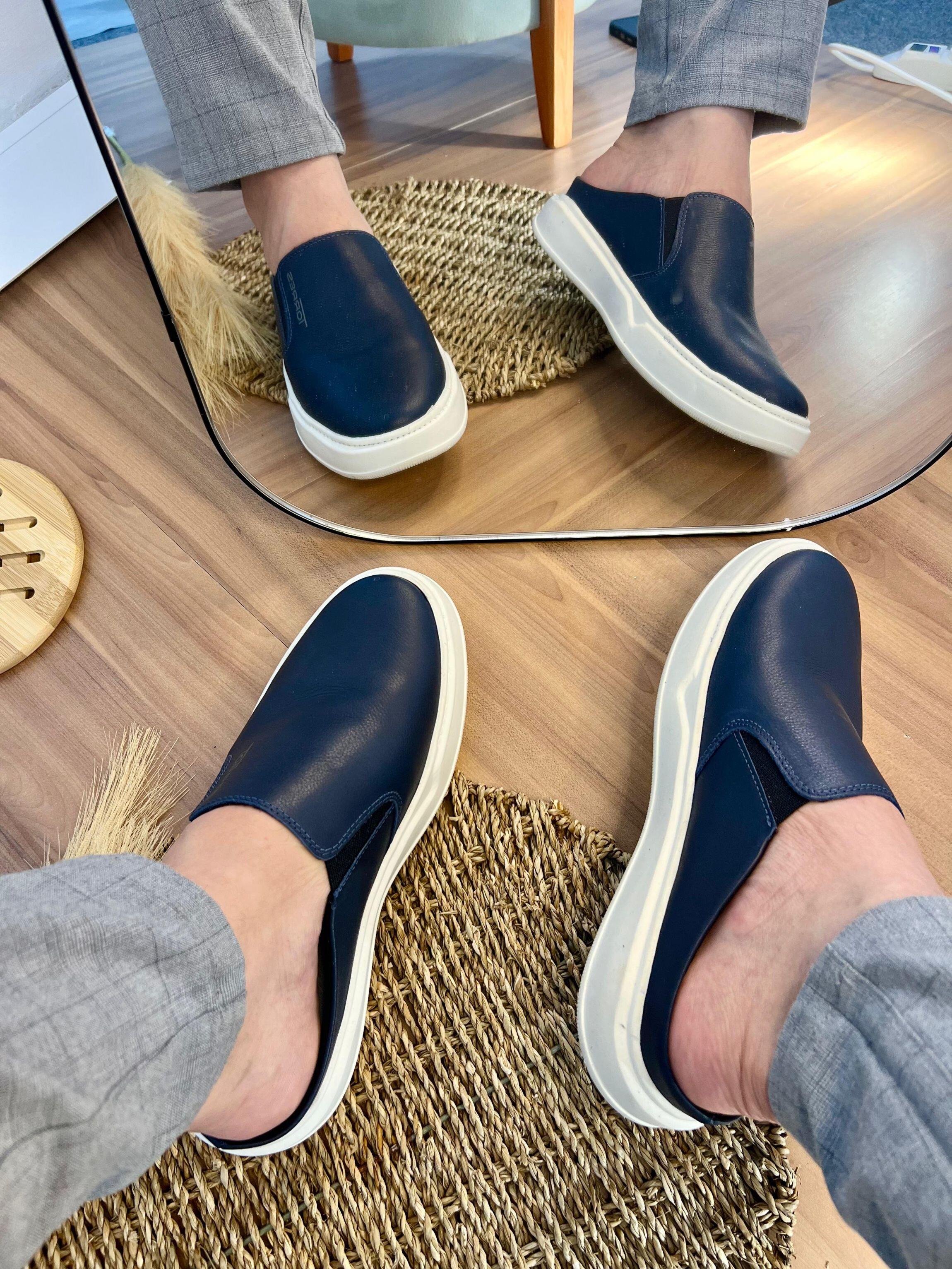 Comprar Sapato mule masculino em couro legítimo Torres Zuma