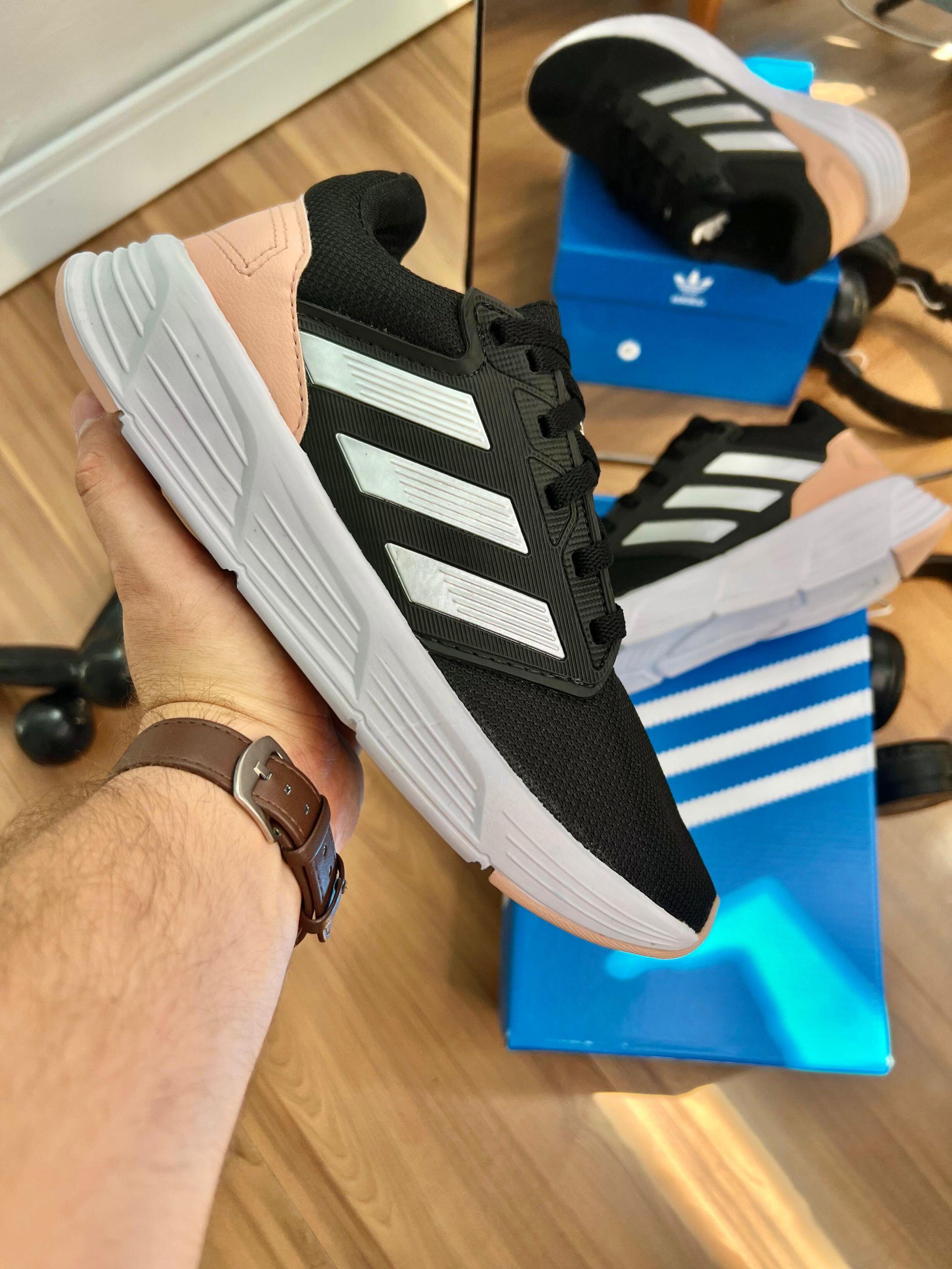 Tênis esportivo Ad foam - Preto/nude