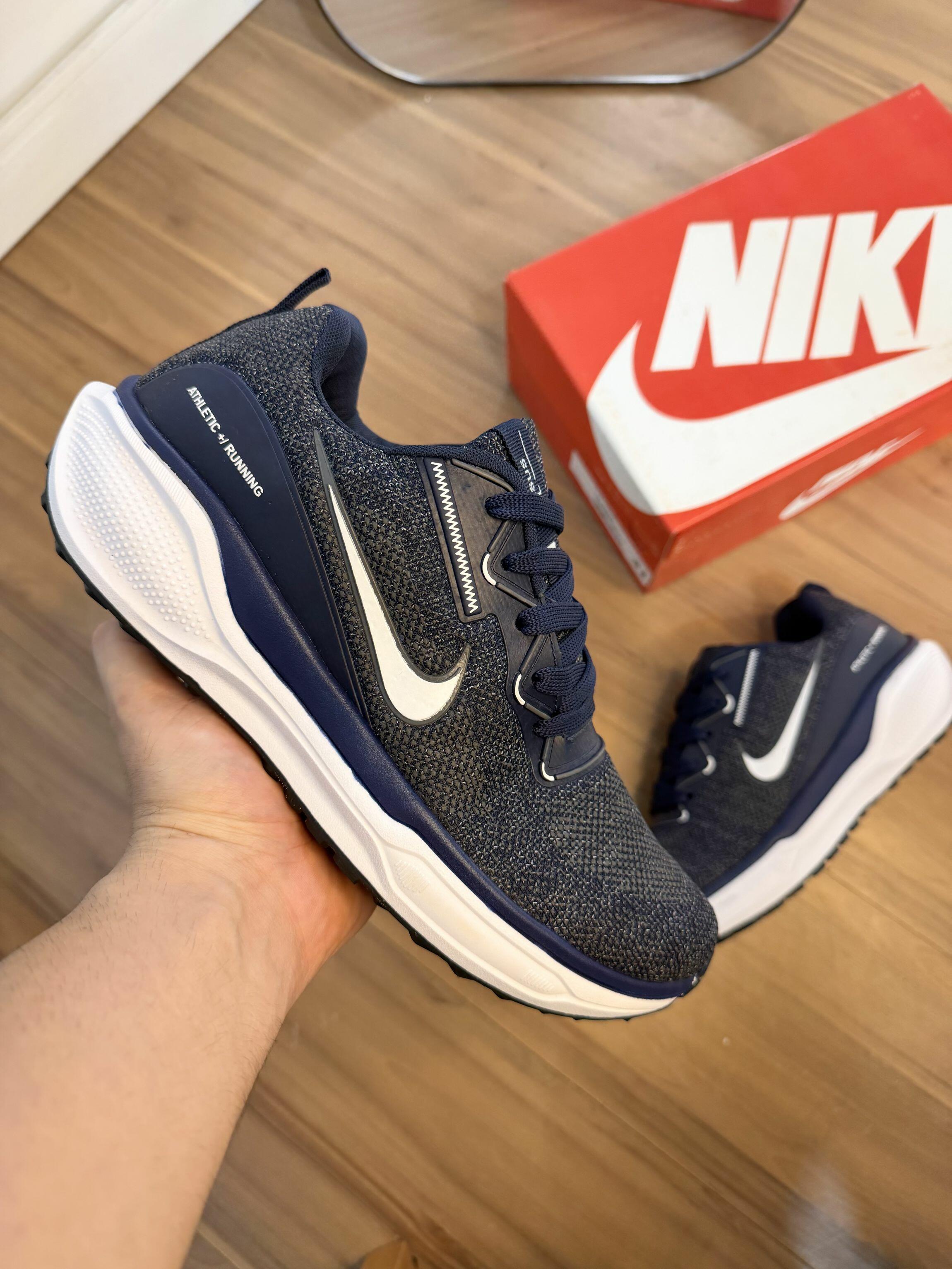 Tênis esportivo NK Ref.28000 - Marinho/branco