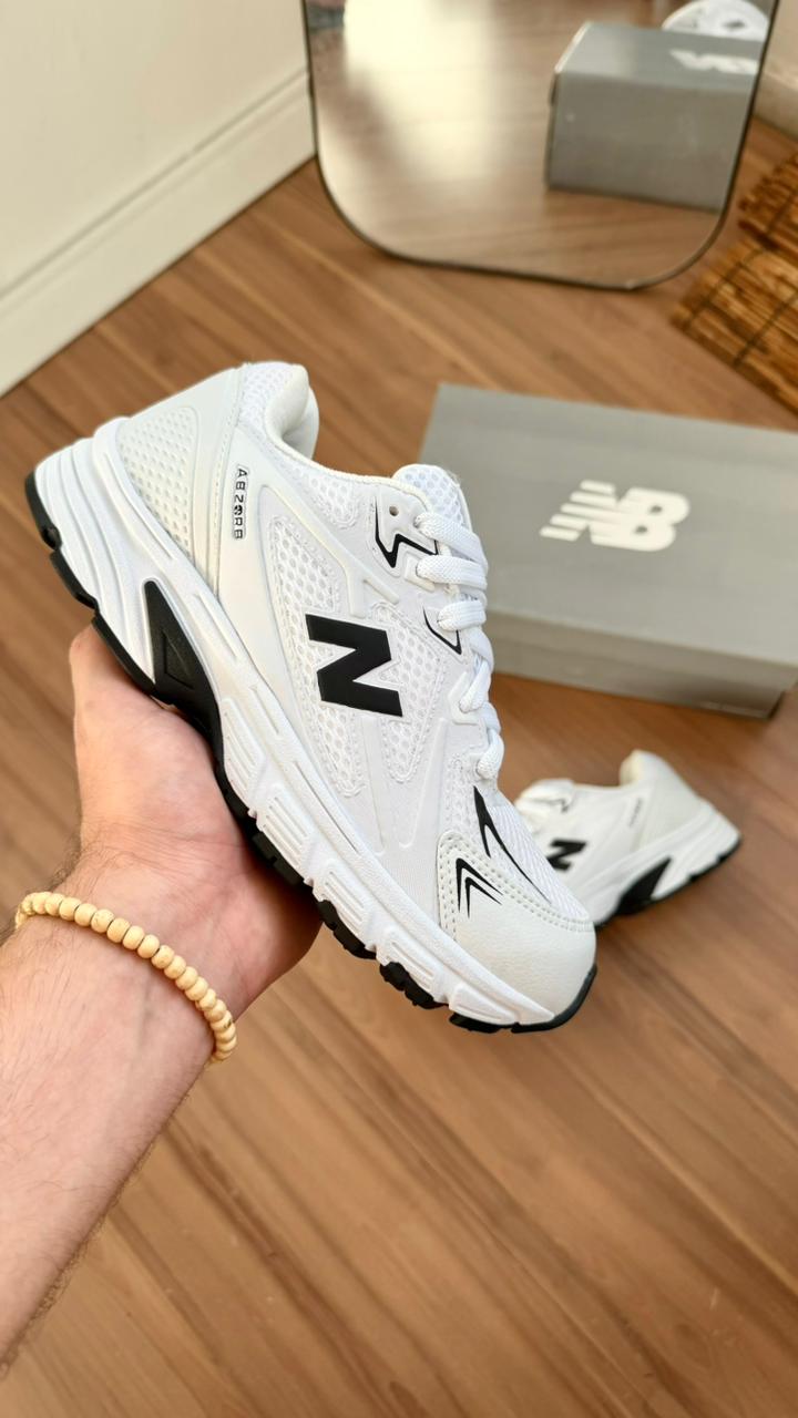 Tênis Sneaker unissex NB ABZ - Branco/preto
