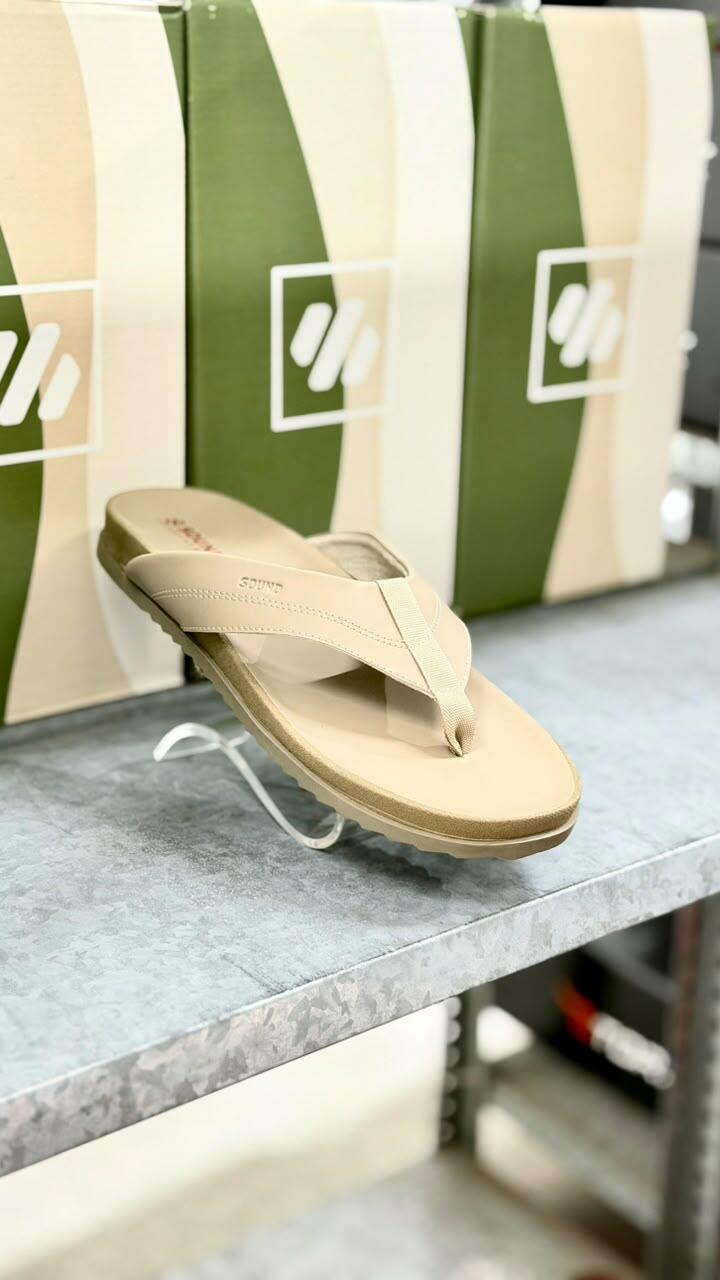 Sandália masculina Birken SB077L - Bege