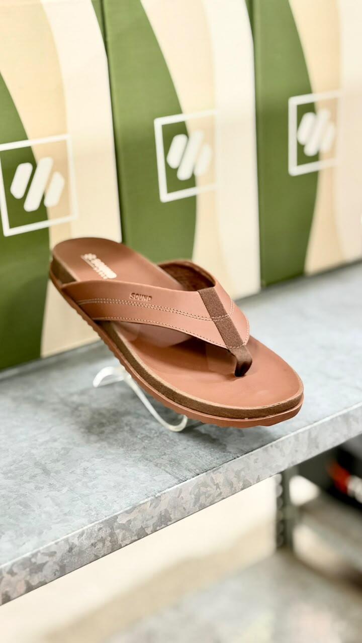 Sandália masculina Birken SB077L - Caramelo