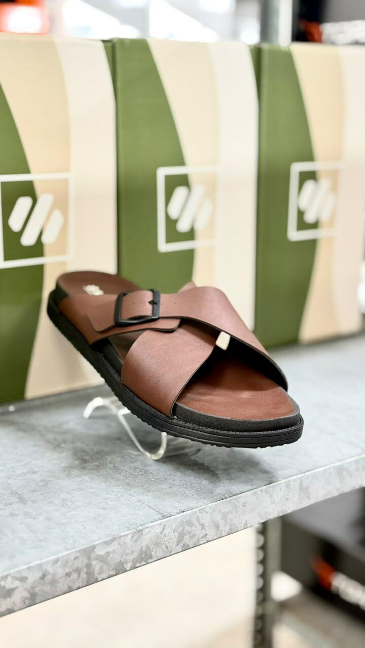 Sandália masculina Birken SB030L - Marrom
