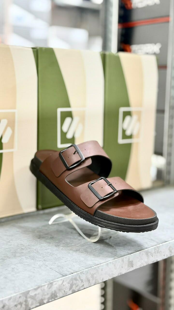 Sandália masculina Birken SB010L - Marrom