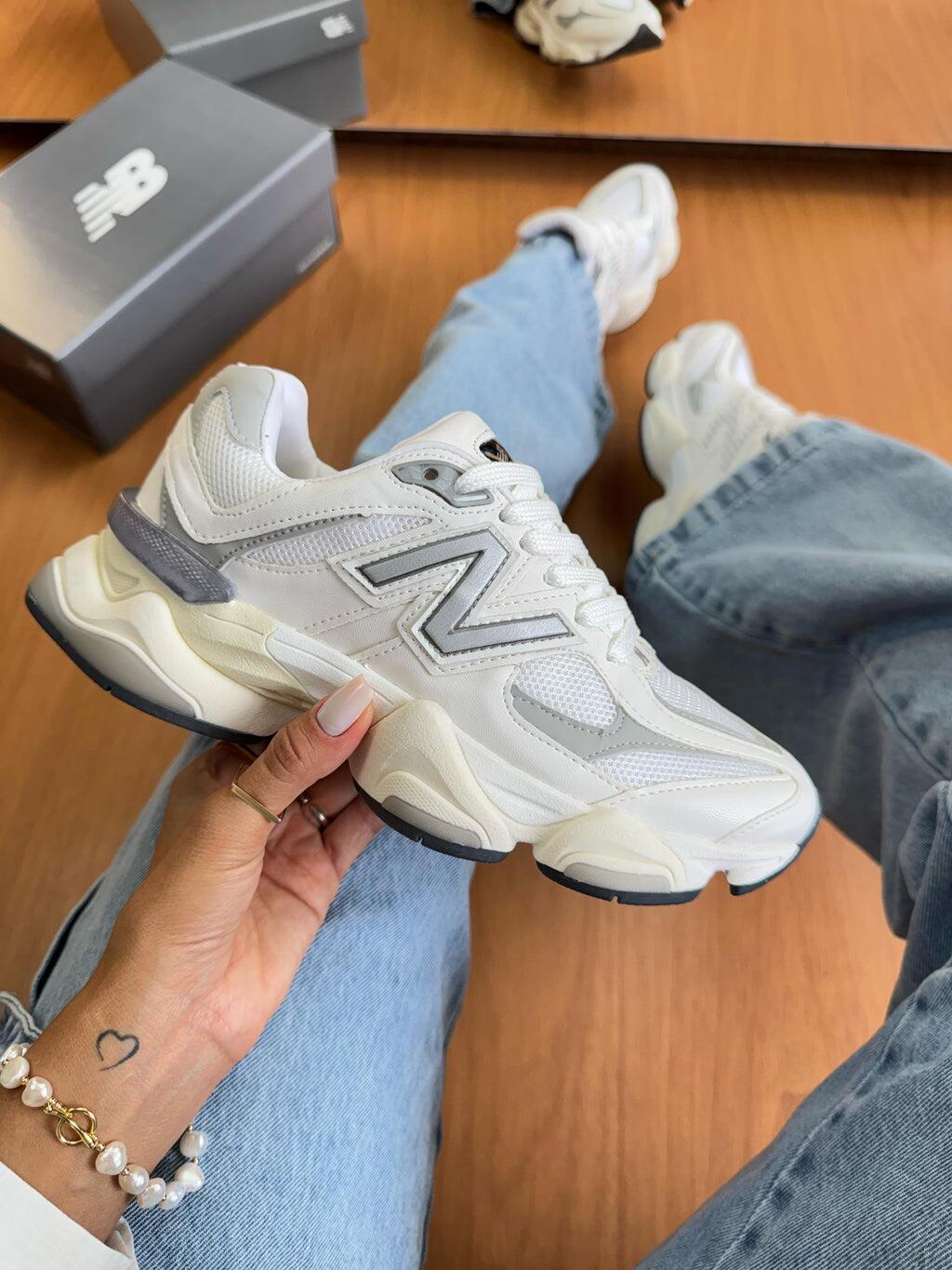 Tênis Sneaker unissex NB - Branco