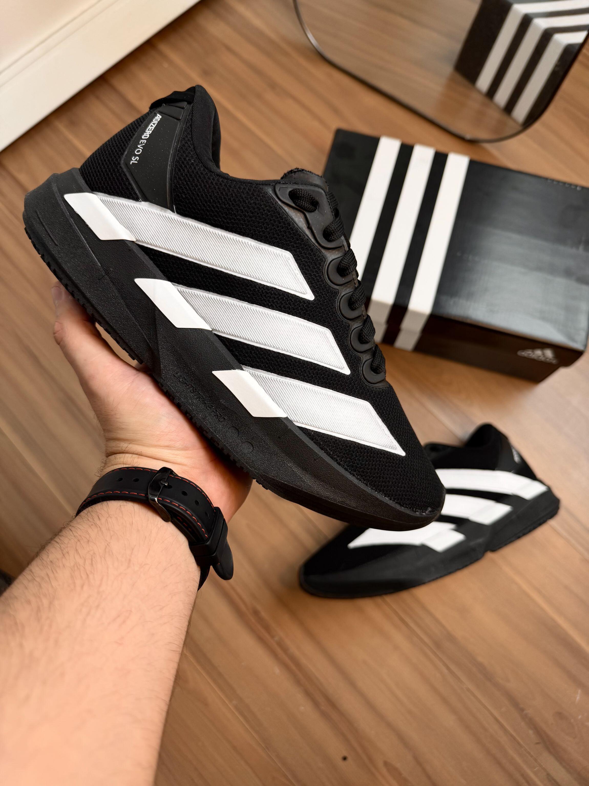 Tênis esportivo A D I Z E R O S L - Preto/preto