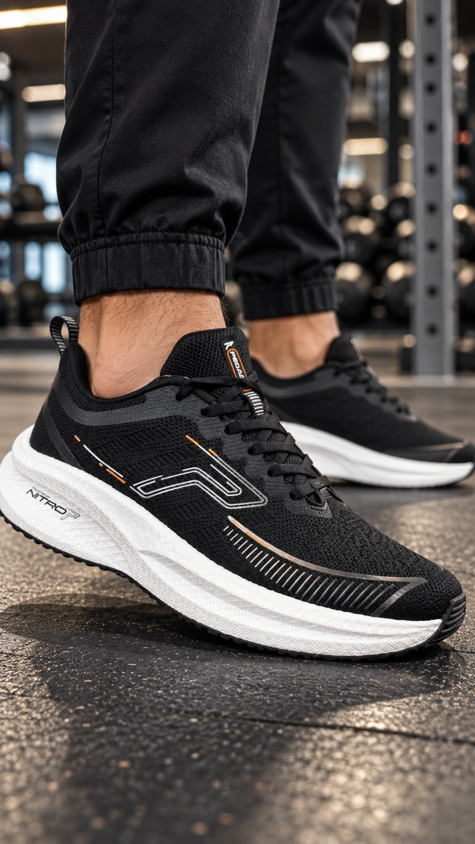 Tênis esportivo ulta Pegada corrida preto REF:190902-04