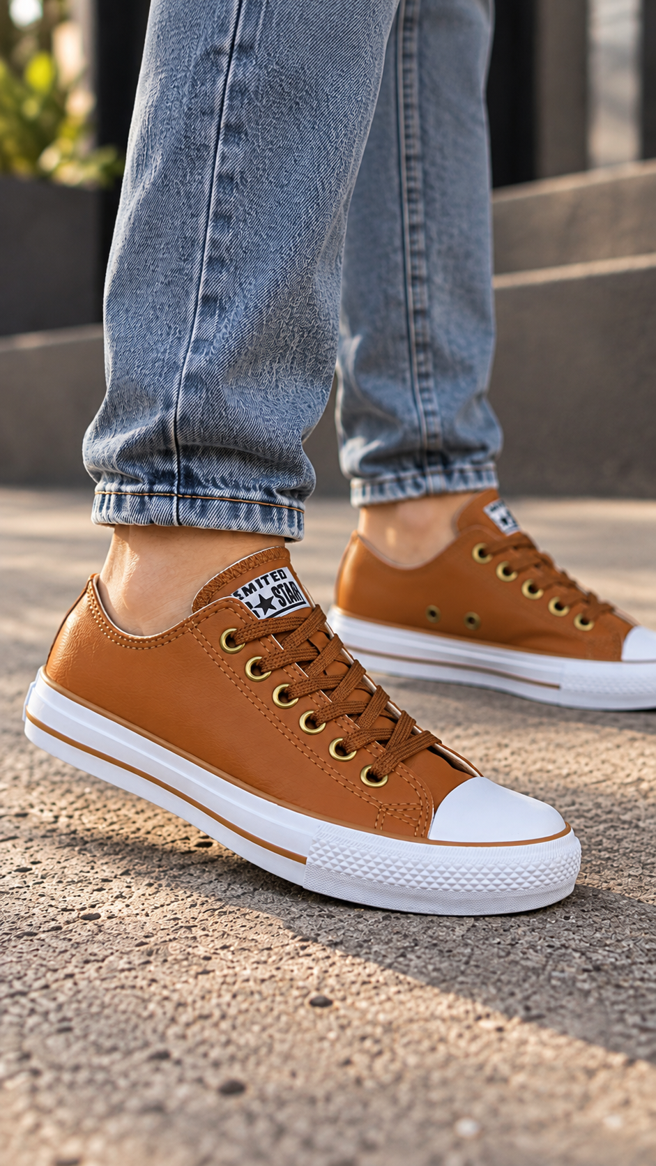 Tênis Star SYG REF.191 - Caramelo