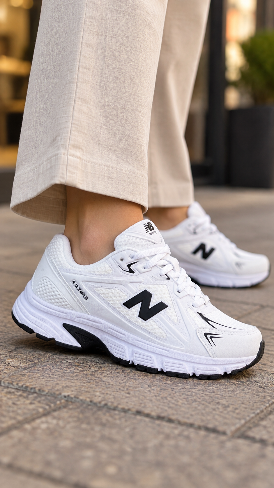Tênis Sneaker unissex NB 5 3 0 - Branco