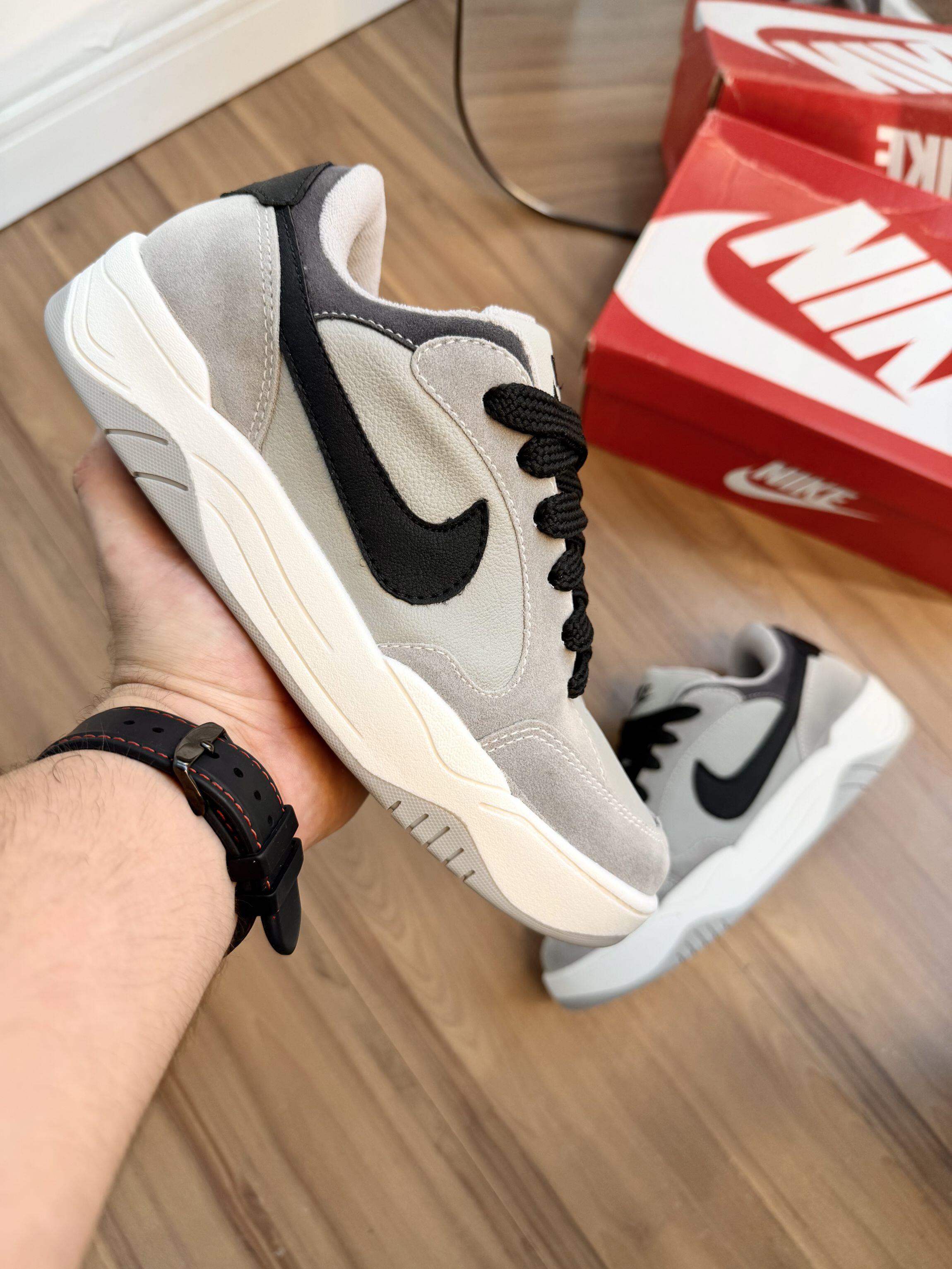 Tênis nk platform luxe edition - Cinza/cinza