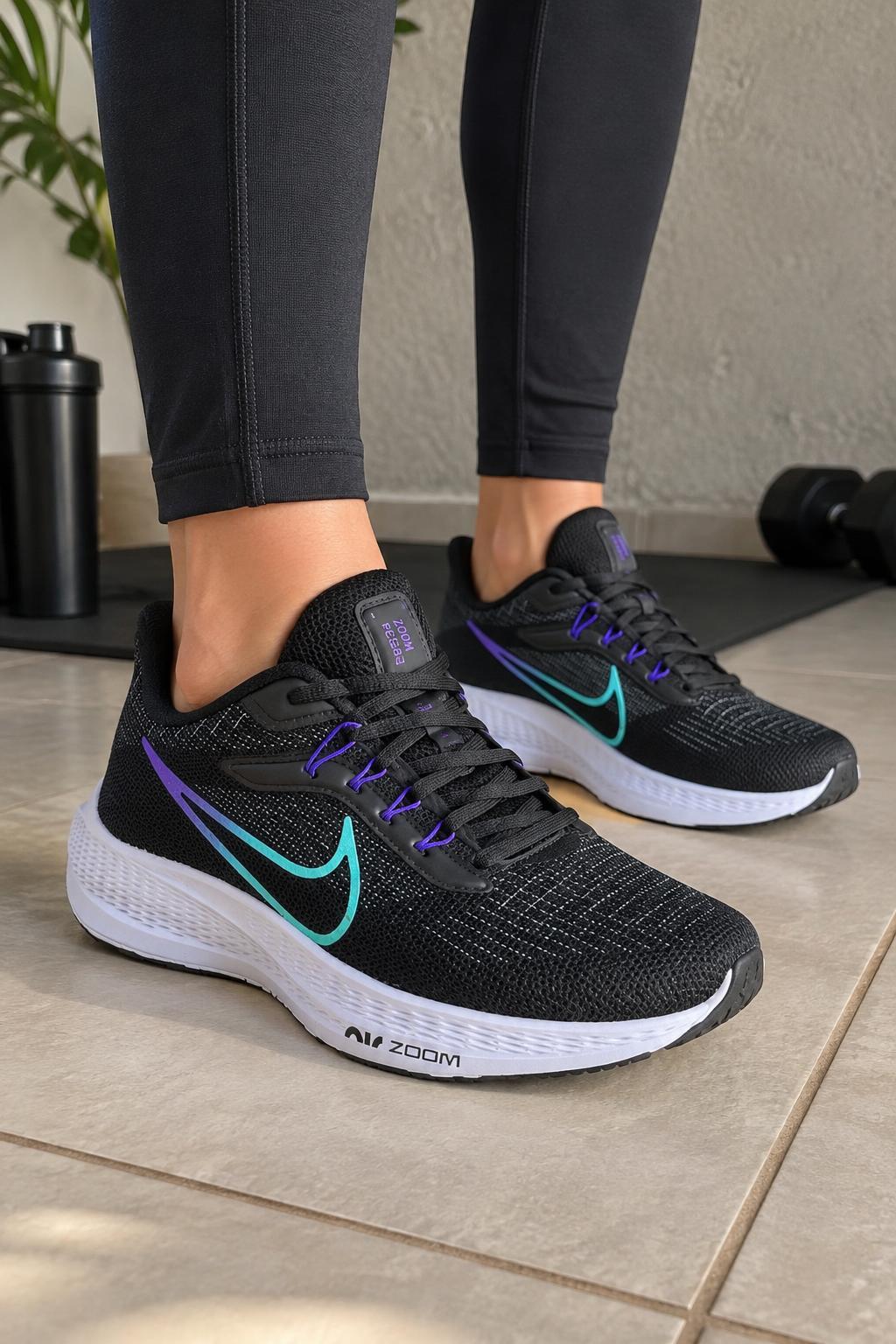 Tênis esportivo NK ultra Ref.PG01 - Preto/Uva